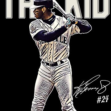 Ken Griffey Jr The Kid Seattle Baseball Legend Signature Vintage Retro 80s  90s Bootleg Rap Style Active T-Shirt for Sale by EllenMitchell