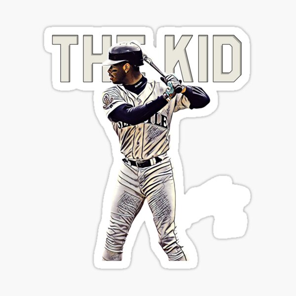 Ken Griffey Jr The Kid Baseball Vintage Signature Perfect Gift Sticker for  Sale by georgiyigsub