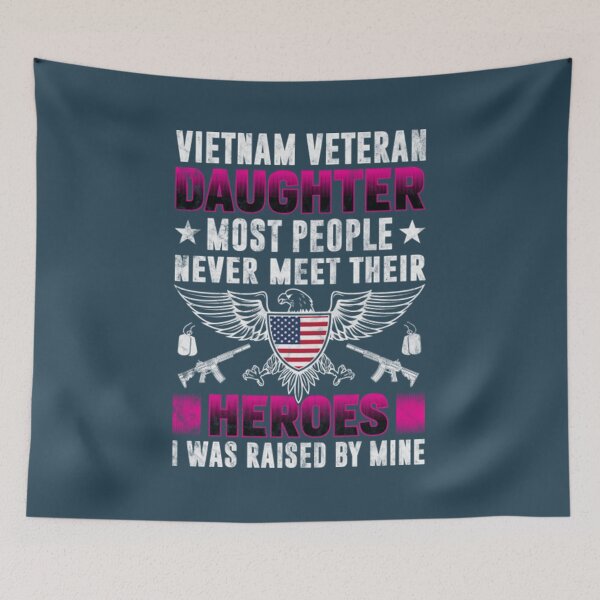Item preview, Vietnam Veteran Daughter Raised By Her Hero designed and sold by YungMillka.
