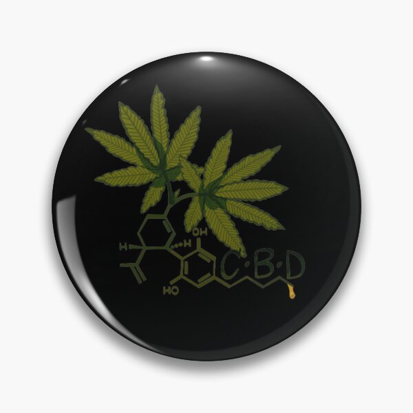 Artikelvorschau, CBD-Strukturformel, Cannabis, Marihuana entworfen und verkauft von BestDesignbySof.