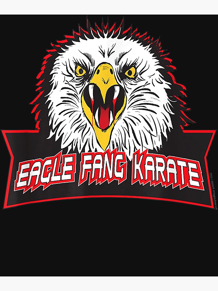 Custom Eagle Fang Karate Original Merch Sticker By Kanita Cinta  Artistshot
