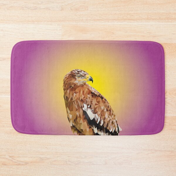 Item preview, Eagle Lowpoly Pink Yellow Circle designed and sold by xP42.
