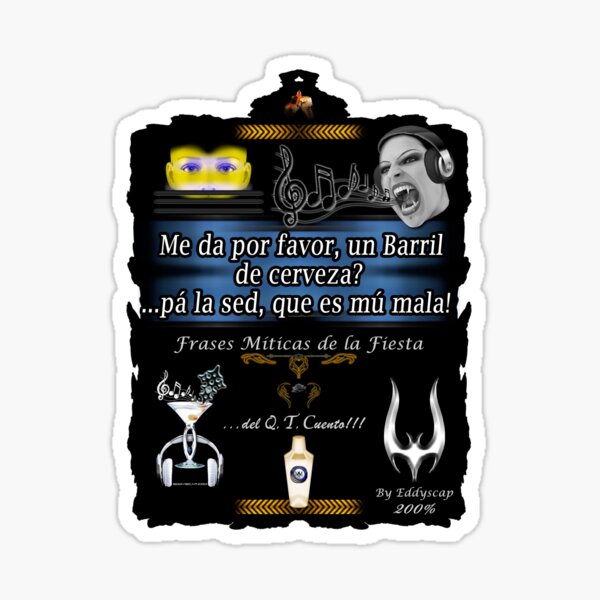 009Frases-art-eddyscap Pegatina