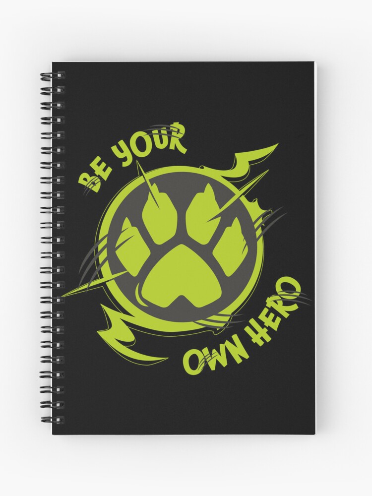 Miraculous Ladybug - Cat Noir Badge | Spiral Notebook