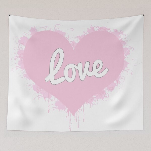 Item preview, Love - Pink Heart designed and sold by monarchgraphics.