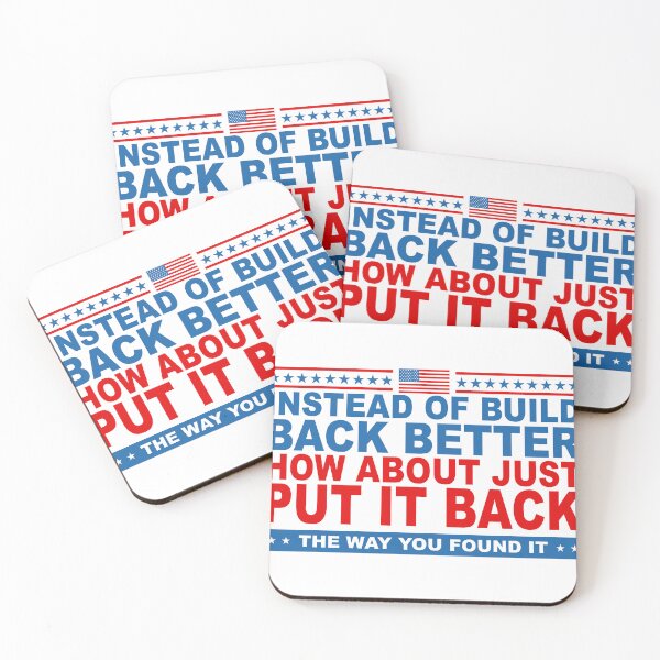 Item preview, Instead Of Build Back Better How About Just Put It Back T-Shirt For Men Or Women, Trending Sarcastic Shirt, Quote T-Shirt, Birthday Gift designed and sold by roboyx.
