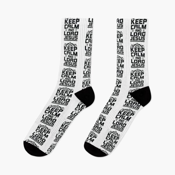 Item preview, Keep Calm and Lord Jesus All things are Possible Love God Happy Life Apparel Essential Motivation Inspiration Joy Mood designed and sold by DesignByHeartUK.