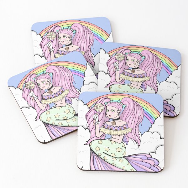 Item preview, Colorful Mermaid Candy Girl designed and sold by La Loca.