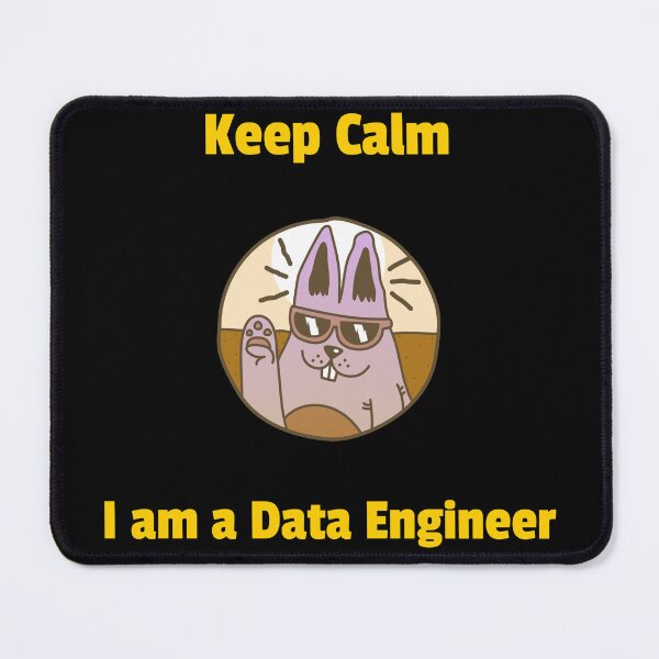 Item preview, Keep Calm I am a Data Engineer designed and sold by deffro.