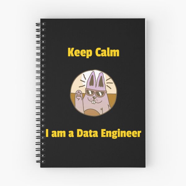 Item preview, Keep Calm I am a Data Engineer designed and sold by deffro.