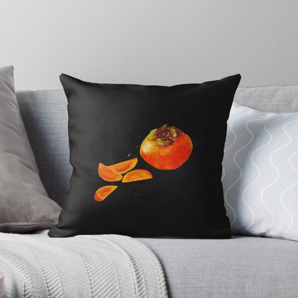 Persimmon, Series III Throw Pillow