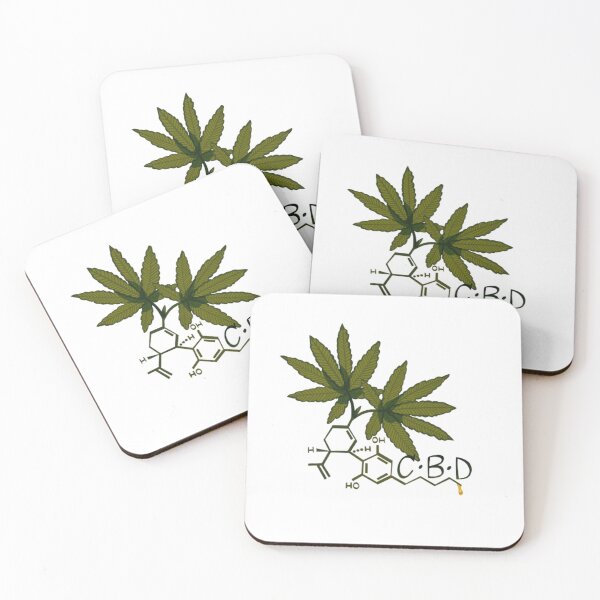 Item preview, CBD Structural Formula, Cannabis, Marijuana designed and sold by BestDesignbySof.