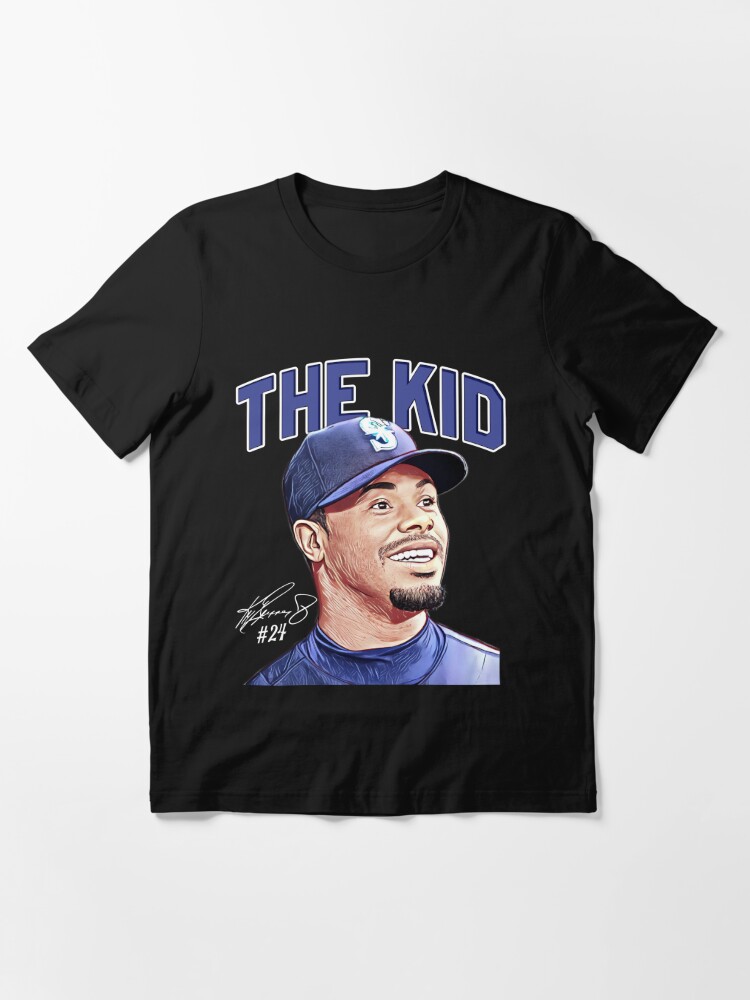 Ken Griffey Jr The Kid Seattle Baseball Legend Signature Vintage Retro 80s  90s Bootleg Rap Style Essential T-Shirt for Sale by EllenMitchell