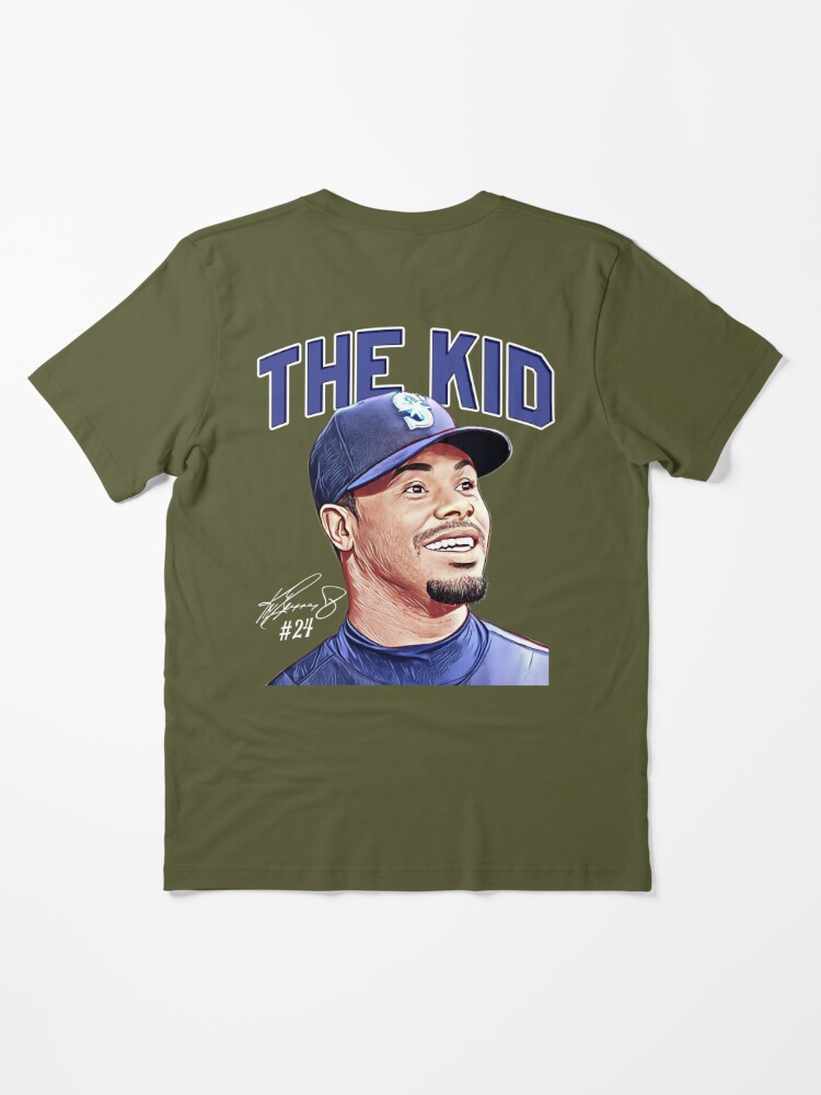 Ken Griffey Jr Seattle The Kid Baseball Legend Signature Vintage Unisex T- Shirt - Teeruto