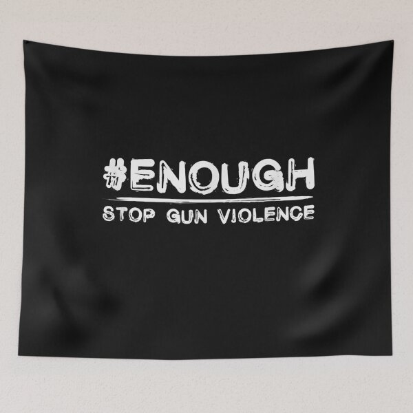 Item preview, Enough Stop Gun Violence, pray for Texas T-Shirt designed and sold by Baron-Hagen.
