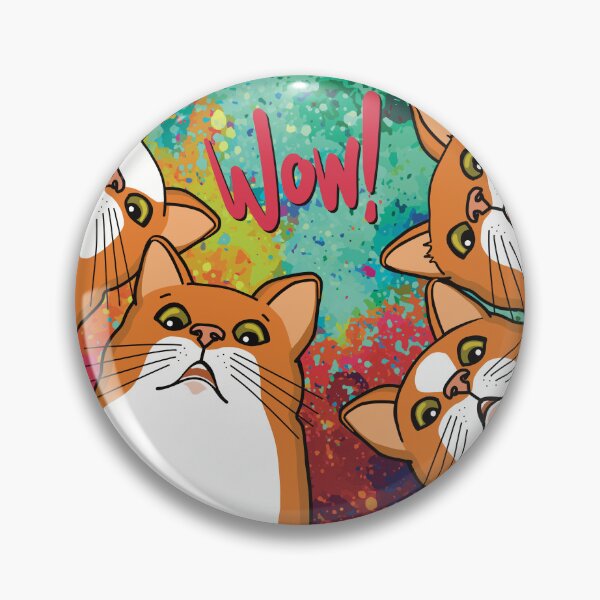 Item preview, The surprised  Gang of Ginger cats watching you from above  designed and sold by marina63.