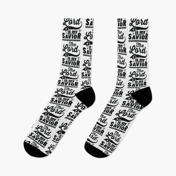 Item preview, The Lord is my Savior Love God Happy Life Apparel Essential Motivation Inspiration Joy Mood designed and sold by DesignByHeartUK.