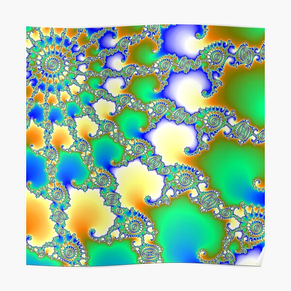 Islands: Mandelbrot Fractal! Poster