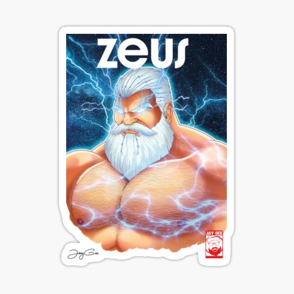 Zeus 6 Sticker For Sale By Lindseyrossi1 Redbubble 4553