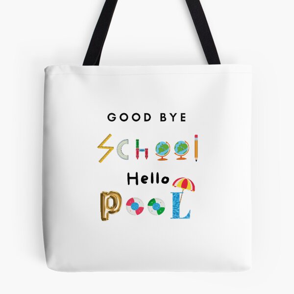 Item preview, Good Bye School Hello Pool - Funny and cute T-Shirts Quotes designed and sold by Designspot2020.