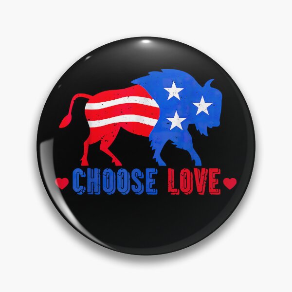 Item preview, Red-Blue Stop Hate End Racism Choose Love designed and sold by RosalindaRojas.