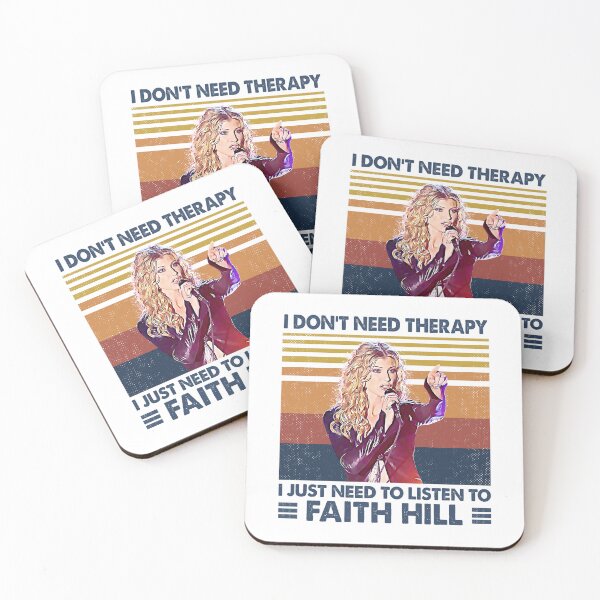 Item preview, I Don't Need Therapy I Just Need To Listen To Faith Hill Retro designed and sold by HelenaLomeli.