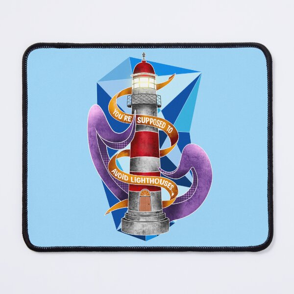 Item preview, Our flag means death lighthouse designed and sold by M. Stringer.