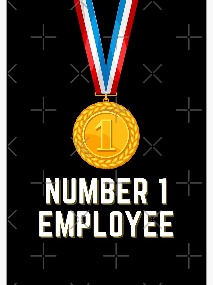 number-1-employee-medal-photographic-print-for-sale-by-imemewell