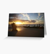SS Dicky Greeting Card