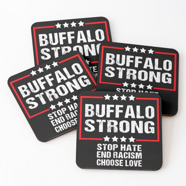 Item preview, Choose Love Buffalo Stop Hate End Racism Buffalo Strong designed and sold by RosalindaRojas.