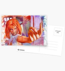Leeloo - The Fifth Element Postcards