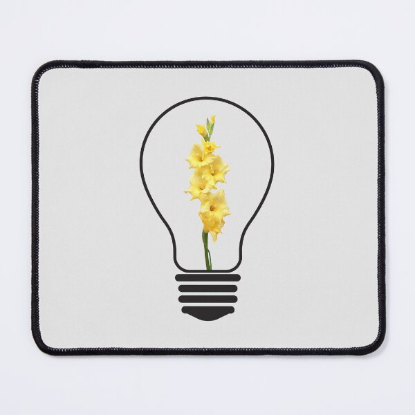 Item preview, Light Bulb With Yellow Flowers designed and sold by RedTomasB.