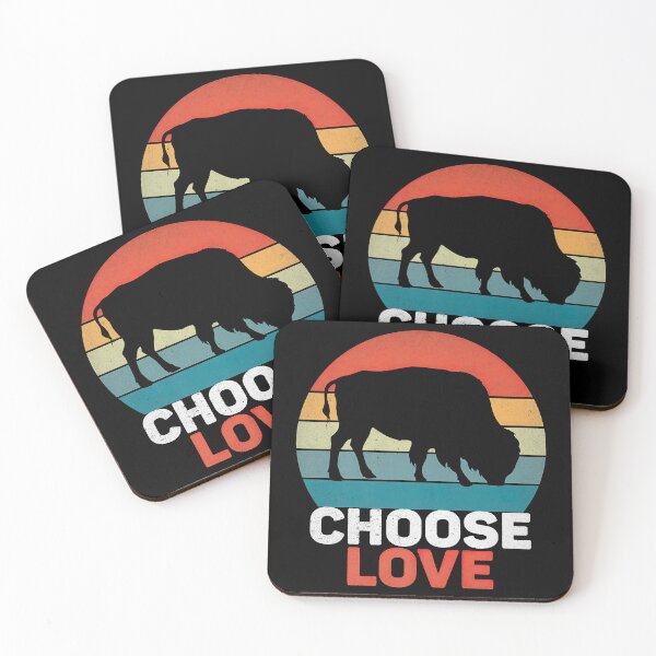 Item preview, Choose Love Buffalo Vintage designed and sold by RosalindaRojas.