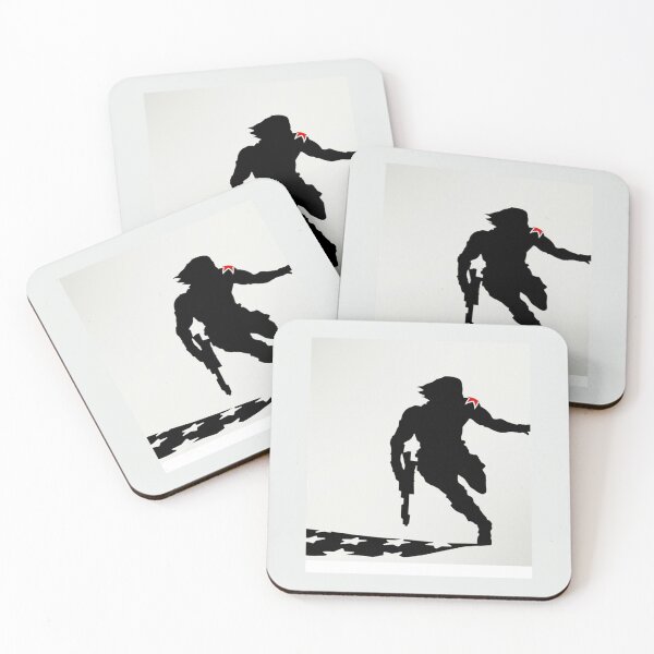 Item preview, The Winter Solider Silhouette Graphic    designed and sold by MaestasKaitlynx.