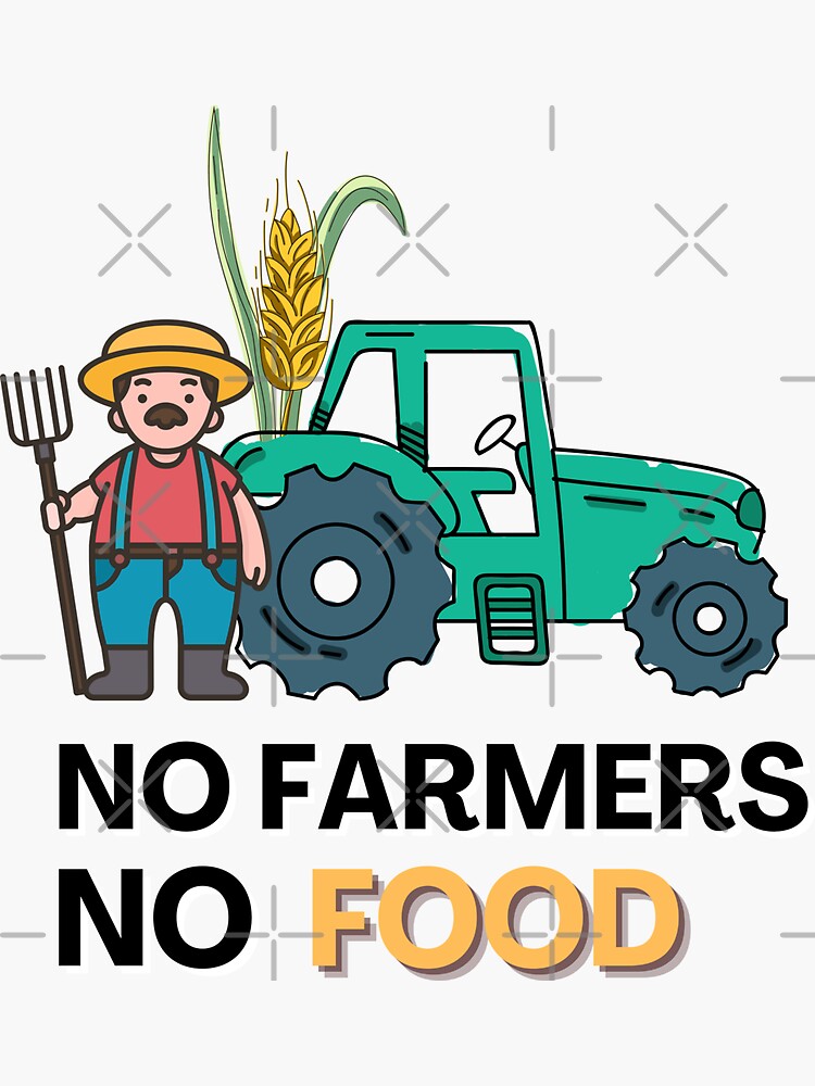 Keine Bauern, kein Essen | Sticker