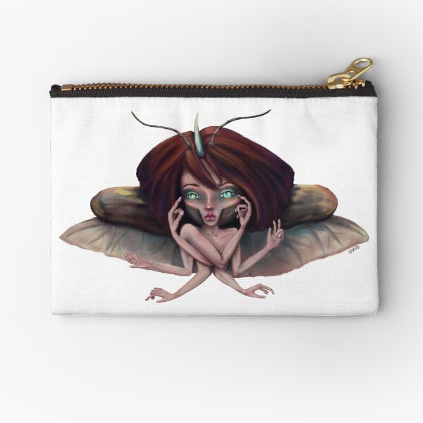 Giant Horned Beetles Have Many Talents Zipper Pouch