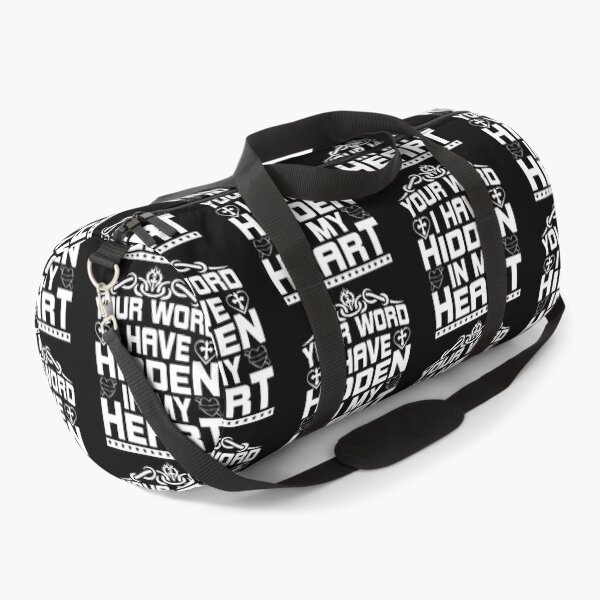 Item preview, Your Word I have Hidden In My Heart Love God Happy Life Apparel Essential Motivation Inspiration Joy Mood designed and sold by DesignByHeartUK.