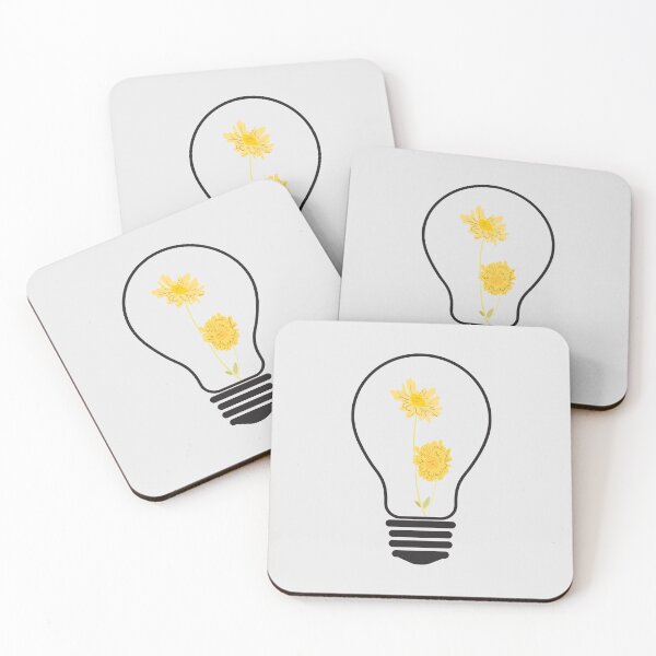 Item preview, Light Bulb With Yellow Flowers designed and sold by RedTomasB.