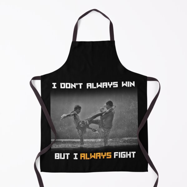 Item preview, I Don't Always Win But I Always Fight Motivational Quote Design designed and sold by Running-Icon.