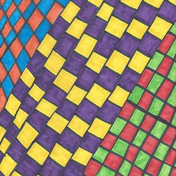 Artwork thumbnail, Complementary Plaid by JessieFox