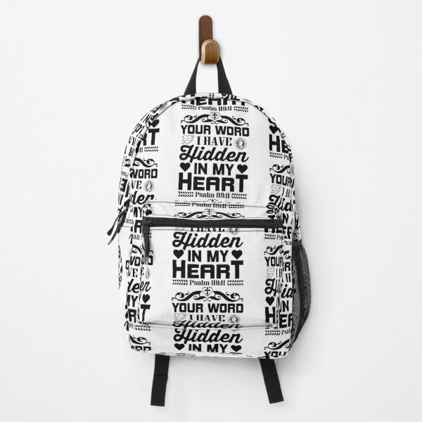 Item preview, Your Word I have Hidden In My Heart Psalm Love God Happy Life Apparel Essential Motivation Inspiration Joy Mood designed and sold by DesignByHeartUK.