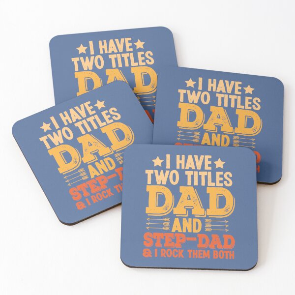 Item preview, I Have Two Titles Dad & Step Dad & I Fathers Day Dad Funny designed and sold by raretshirtsuk.