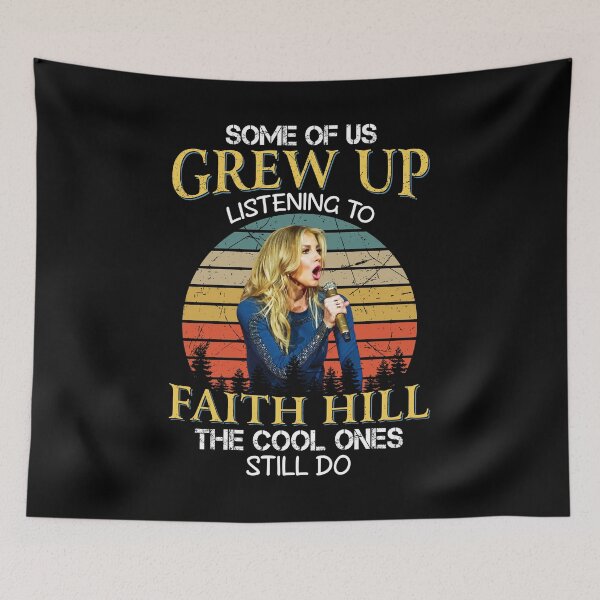 Item preview, Some Of Us Grew Up Listening To Faith Hill The Cool Ones Still Do Vintage Retro designed and sold by HelenaLomeli.