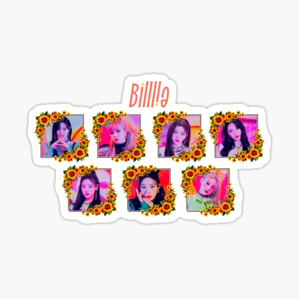 Tsuki billlie in 2022 Sticker for Sale by AnaaHenning