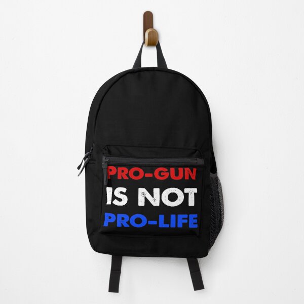 Item preview, pro gun is not pro life - enough with mass shootings! designed and sold by Signs for Dark Times.