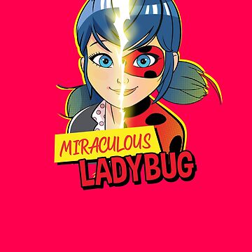 Miraculous Ladybug - Marinette & Ladybug Transformation Sticker for Sale  by MiraculousStore