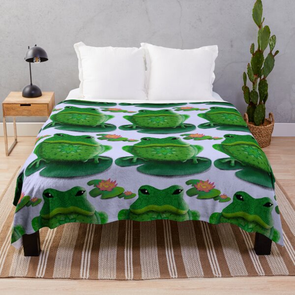 Item preview, Frog On A Lily Pad designed and sold by mikaylart.