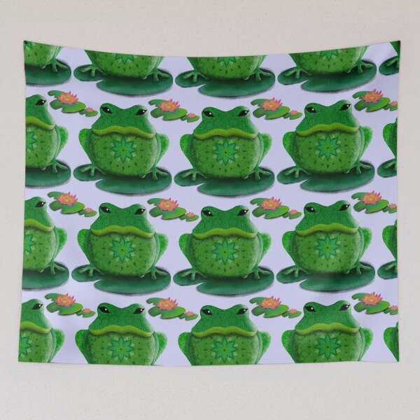 Item preview, Frog On A Lily Pad designed and sold by mikaylart.
