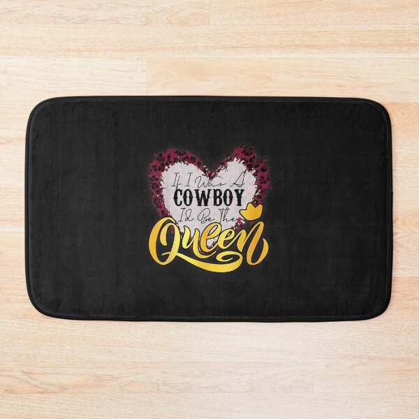 Item preview, If I Was A Cowboy I'd Be The Queen Bleached Leopard Heart designed and sold by luciaaljudith.