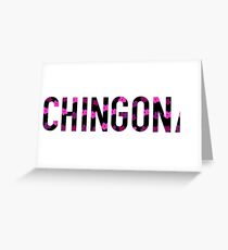 Chingona Greeting Card